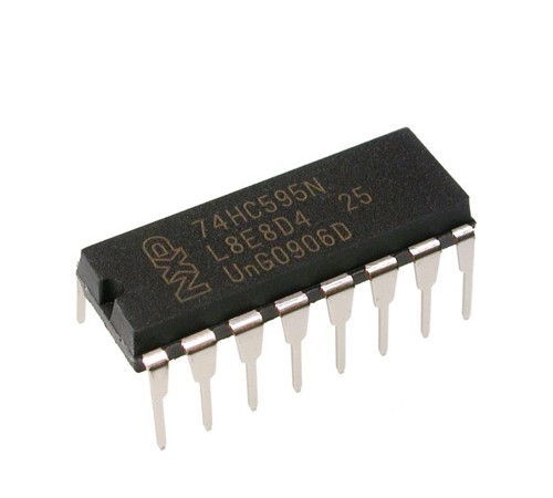 Выходной сдвиговый регистр 74HC595 Выходной сдвиговый регистр 74HC595