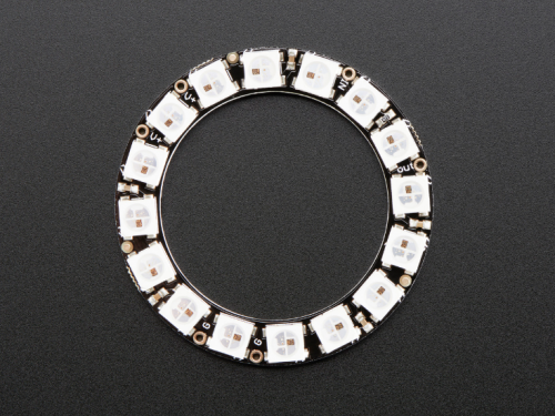 Модуль NeoPixel Ring 16 x WS2812B RGB LED Модуль NeoPixel Ring 16 x WS2812B RGB LED