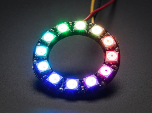 Модуль NeoPixel Ring 12 x WS2812B RGB LED Модуль NeoPixel Ring 12 x WS2812B RGB LED