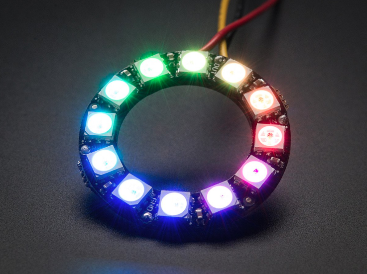 Модуль NeoPixel Ring 12 x WS2812B RGB LED
