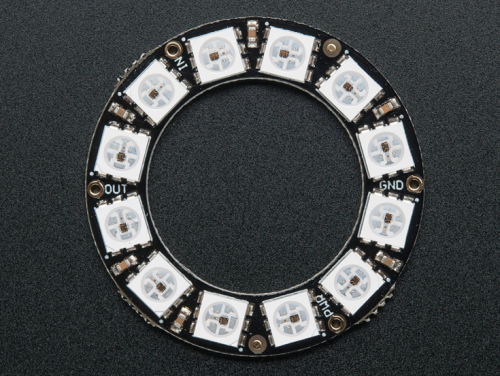 Модуль NeoPixel Ring 12 x WS2812B RGB LED Модуль NeoPixel Ring 12 x WS2812B RGB LED