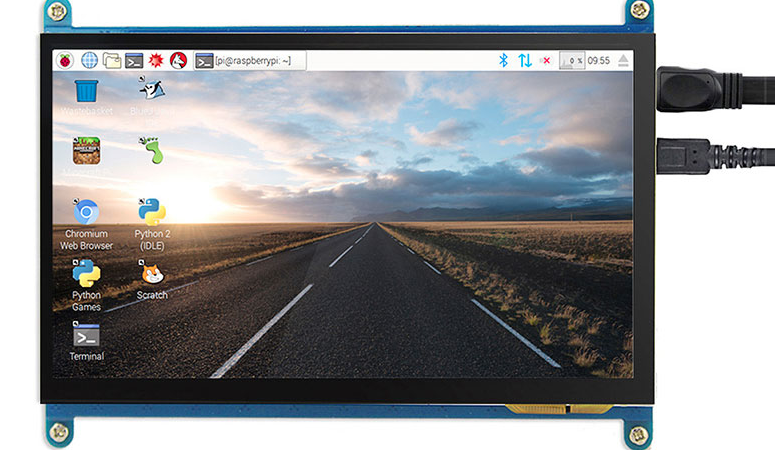 Дисплей сенсорный HDMI 7" 1024x600 Дисплей сенсорный HDMI 7" 1024x600