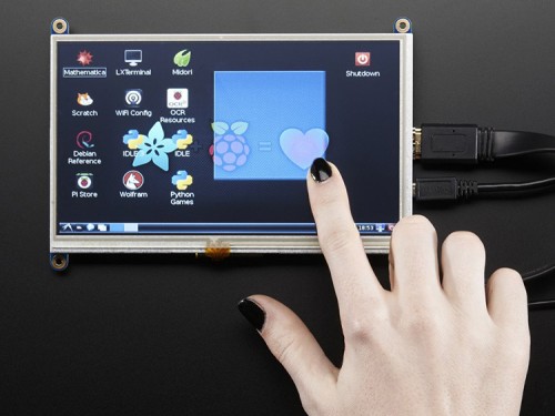 Дисплей сенсорный HDMI 7" 800x480 Дисплей сенсорный HDMI 7" 800x480