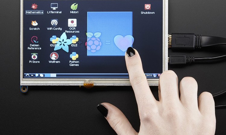 Дисплей сенсорный HDMI 7" 800x480 Дисплей сенсорный HDMI 7" 800x480