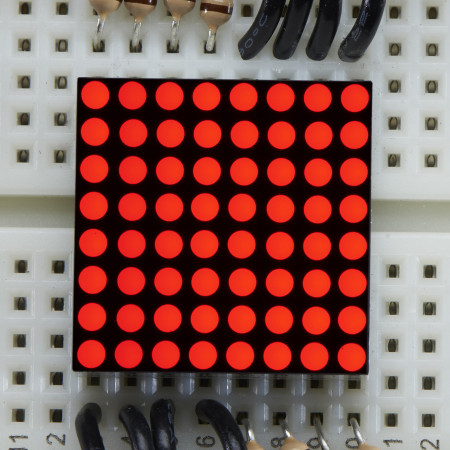 Светодиодная матрица 8x8 (красная)