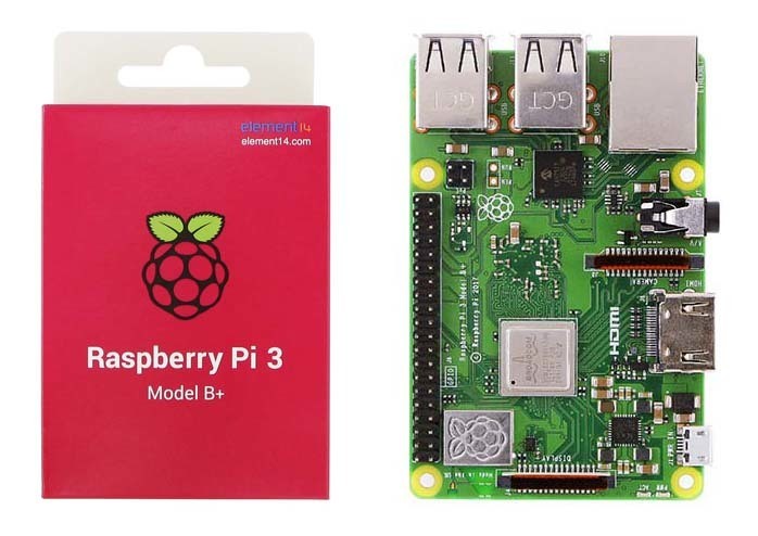 Плата Raspberry Pi 3 Model B+
