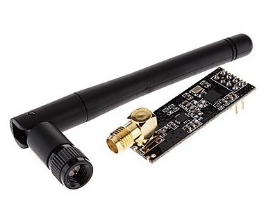 Радиомодуль NRF24L01 2.4 ГГц + 1000 метров Радиомодуль NRF24L01 2.4 ГГц + 1000 метров