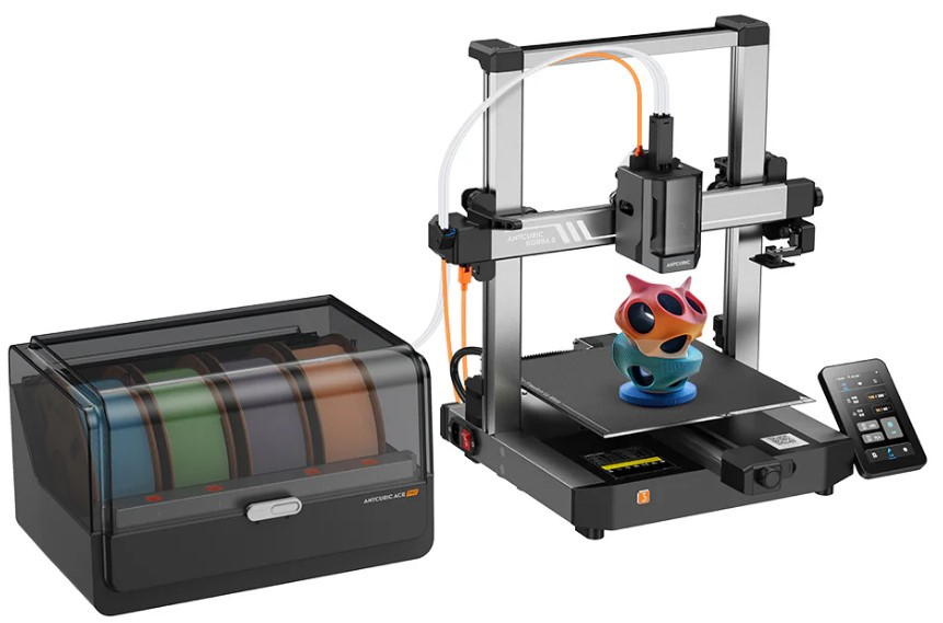 bAnycubic Kobra 3 Combo (многоцветный 3D принтер)