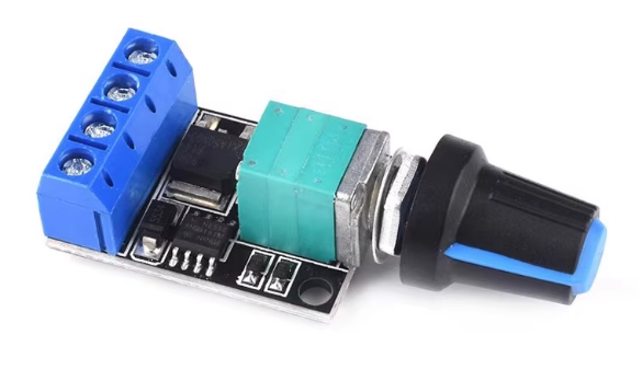 ШИМ регулятор DC моторов 5В-16В 10А (с функцией переключения)