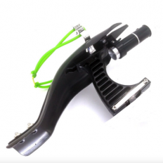 Рогатка для рыбалки без катушки (рогатка с прицелом и защитой)