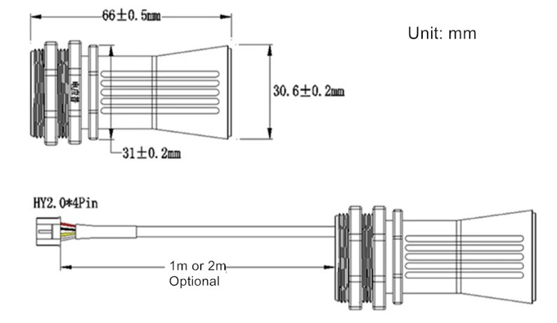 Ультразвуковой датчик (измерение расстояния 750 см) Ультразвуковой датчик (измерение расстояния 750 см)