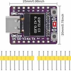 Плата ESP32-C3 Super Mini OLED 0.42 дюйма