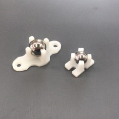 Опорное колесо с металлическим шариком