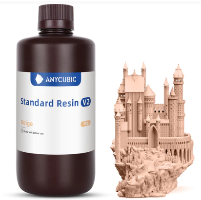 Фотополимерная смола Anycubic 1л Standard Resin V2 серая