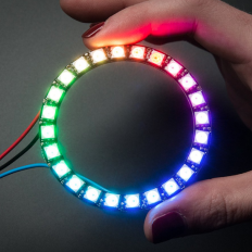 Светодиодный модуль NeoPixel Ring 24 x WS2812B RGB LED