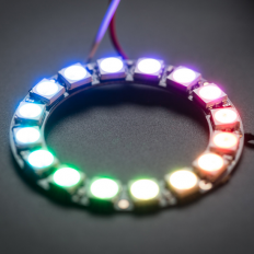 Светодиодный модуль NeoPixel Ring 16 x WS2812B RGB LED