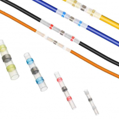 Термоусадочная трубка с припоем (термоусадка с припоем - оловом)