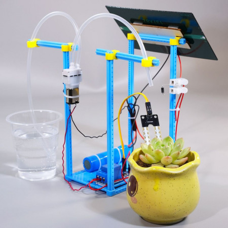 DIY система полива на солнечной батареи