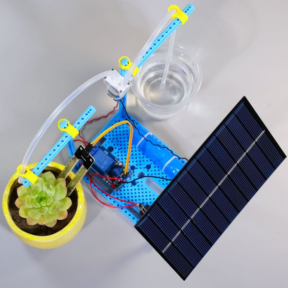 DIY система полива на солнечной батареи DIY система полива на солнечной батареи