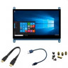 7-дюймовый IPS сенсорный экран 1024×600 HDMI для Raspberry Pi, Windows 10 7-дюймовый IPS сенсорный экран 1024×600 HDMI для Raspberry Pi, Windows 10