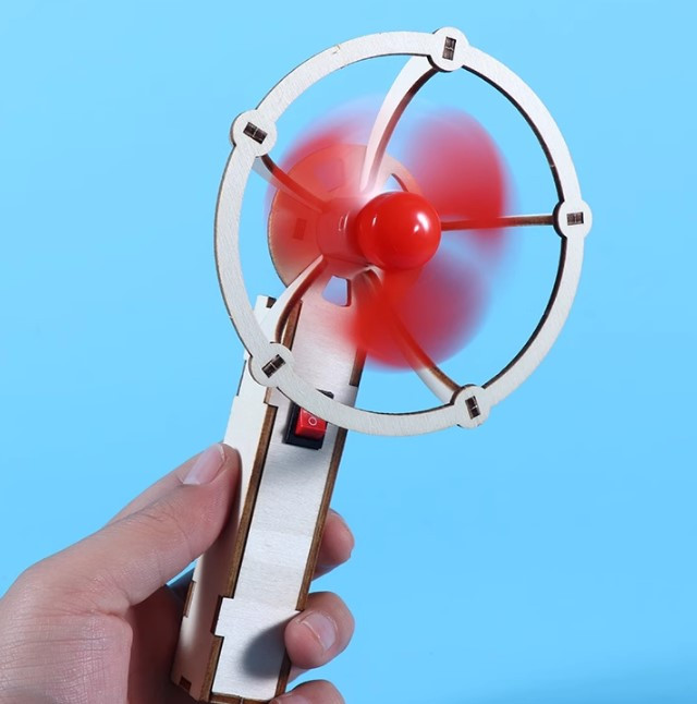 DIY Ручной вентилятор 
