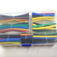 Набор цветных термоусадочных трубок 530 шт.