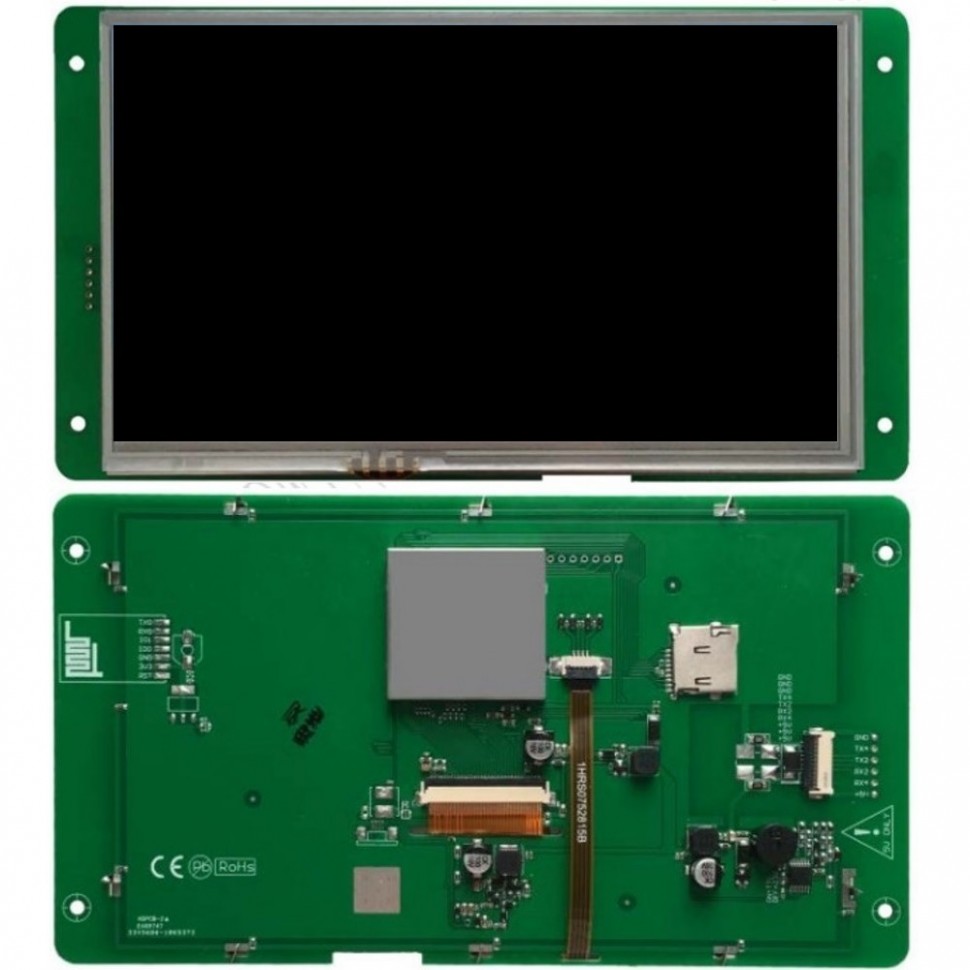 7" HMI дисплей DWIN DMG80480C070_03WTR (800x480 Емкостной сенсор ASIC)