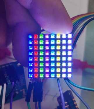 Светодиодная матрица WS2812 NeoPixel NeoMatrix (адресная 5050, 5В)