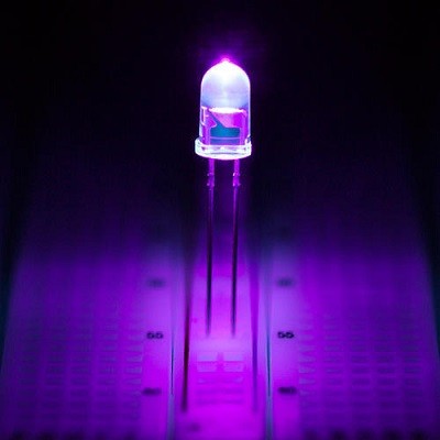 Ультрафиолетовый светодиод 5 мм