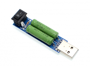 USB нагрузка на 1 и 2 Ампер