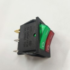 Переключатель KCD-6 двойной 250В 16А 6 пинов