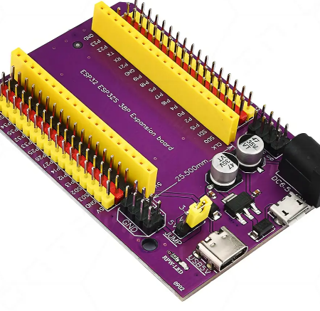 Плата расширения Shield ESP32 38P Type-C/Micro USB