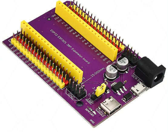 Плата расширения Shield ESP32 38P Type-C/Micro USB