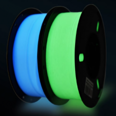 Пластик PLA светящийся 1.75 для 3D принтера 1 кг (3D филамент)