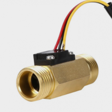 Медный датчик расхода воды USC-HS21TI (датчик потока) 