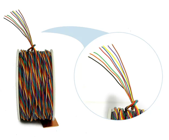 Провод 30AWG 8 цветов в одном (метражом)