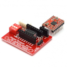 Модуль для A4988 и DRV8825 (для подключение моторов Nema 17 к Arduino)