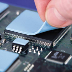 Термопрокладка для рассеивания тепла микроконтроллеров, процессоров (термо подложка)