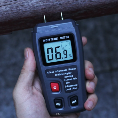 Цифровой измеритель влажности древесины (влагомер, гигрометр для древесины) BSIDE