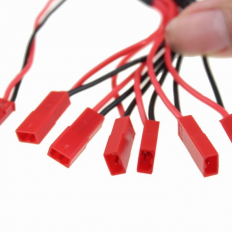 Коннектор JST Y мама + папа с проводами 20AWG