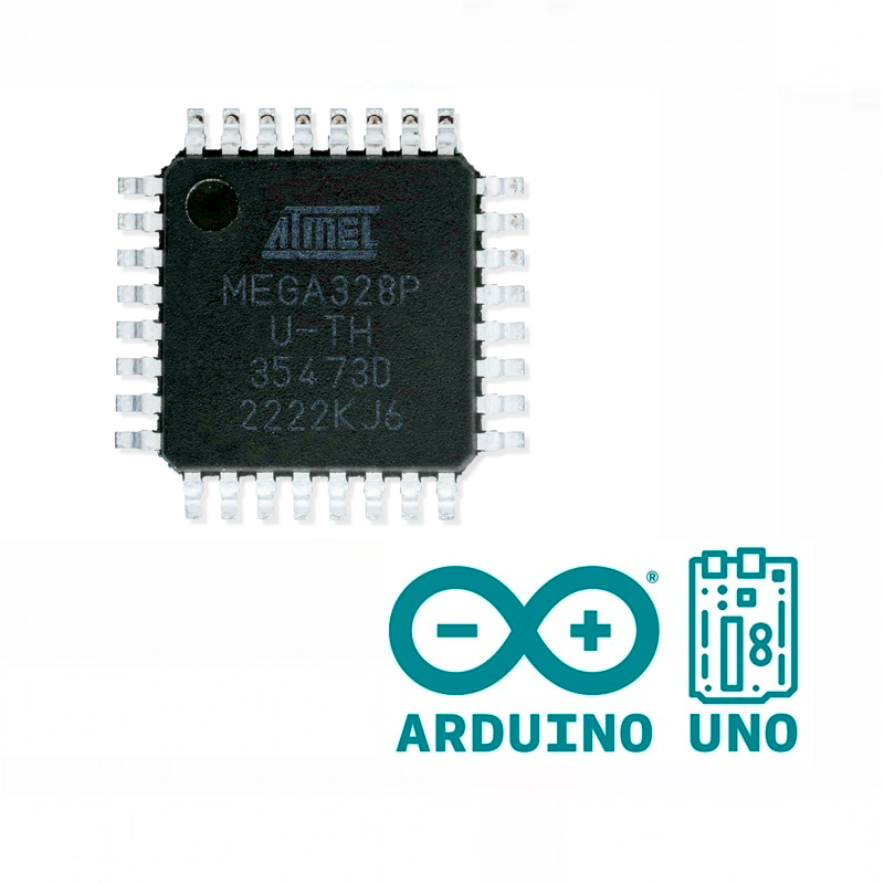 Микроконтроллер ATMega328P с загрузчиком Arduino UNO