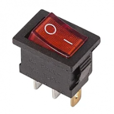 Переключатель KCD-1 250В 6А 