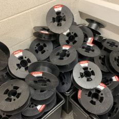 100 пустых катушек от 3D пластика