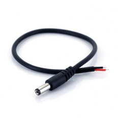 Штекер DC005 с кабелем (5.5 x 2.1 мм)