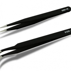 Пинцет антистатический металлический EDS-12/EDS-13/EDS-15