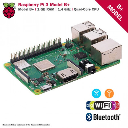 Raspberry Pi 3B+ 1GB + 32GB SDCard / USED