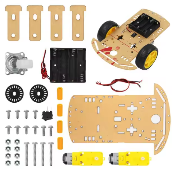 Робот платформа (Arduino шасси, на 4 и 2 колеса)