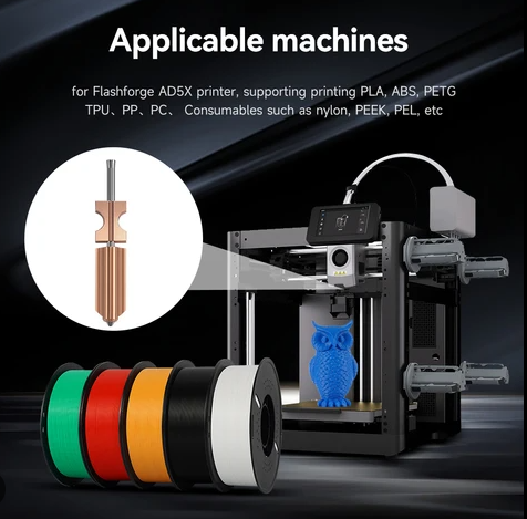 Сопло 0.4 мм для FlashForge AD5X Сопло 0.4 мм для FlashForge AD5X