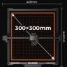 Лазерный гравер "Elidor Z6" - 6Вт, 300x300мм