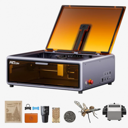 Лазерный гравер "Creality Falcon A1" (10Вт, 381х305мм, 600мм/с)